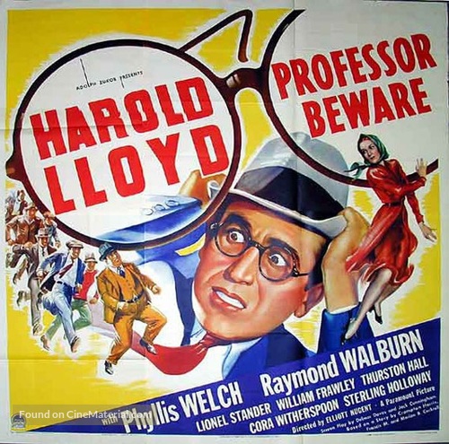 Professor Beware - Movie Poster