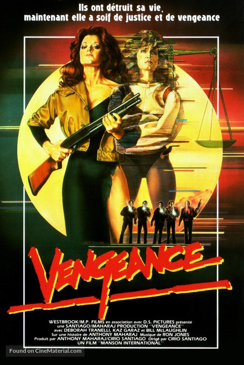Naked Vengeance - French VHS movie cover