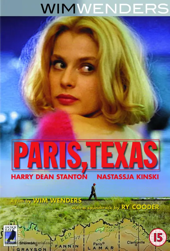 Paris, Texas - British Movie Cover