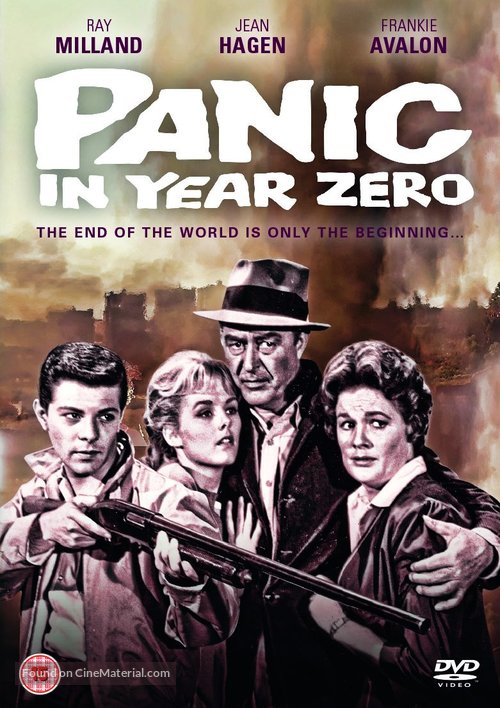 Panic in Year Zero! - British DVD movie cover