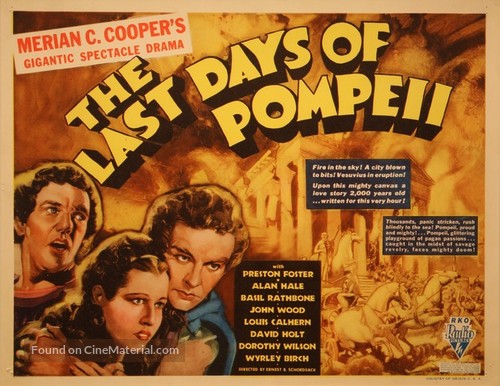 The Last Days of Pompeii - Movie Poster