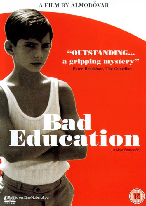 La mala educaci&oacute;n - British DVD movie cover