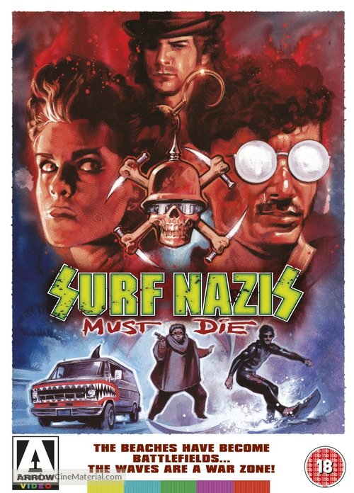 Surf Nazis Must Die - British DVD movie cover
