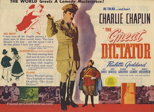 The Great Dictator - poster