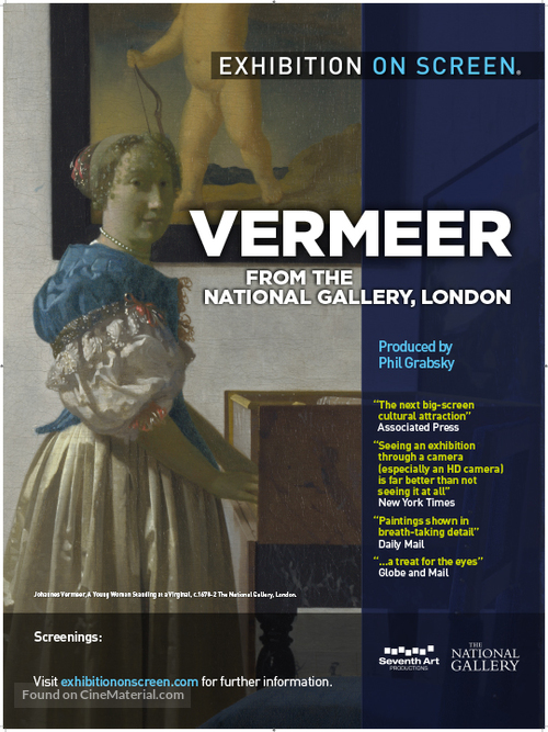 Exhibition on Screen: Vermeer and Music - British Movie Poster