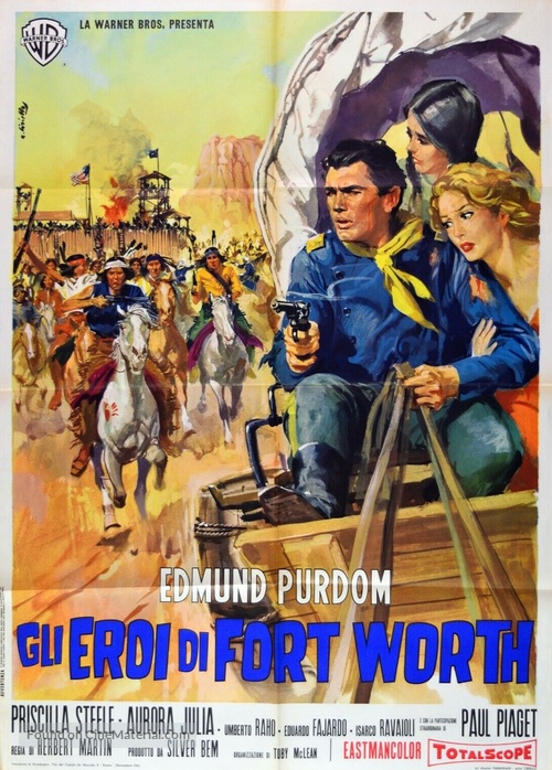 Gli eroi di Fort Worth - Italian Movie Poster