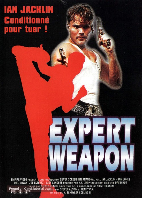 Expert Weapon - French DVD movie cover