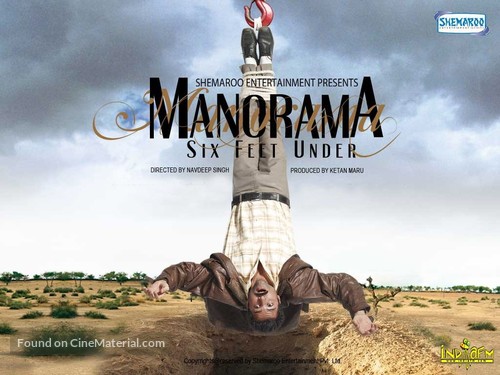 Manorama Six Feet Under - Indian Movie Poster