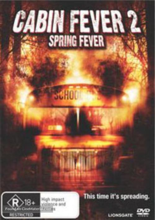Cabin Fever 2: Spring Fever - Australian DVD movie cover