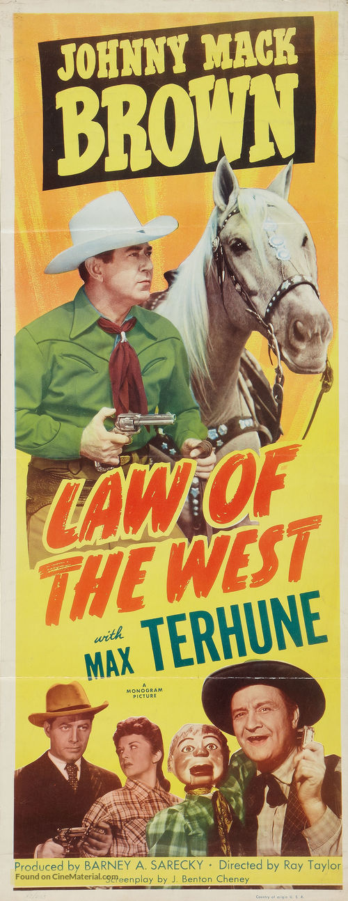 Law of the West - Movie Poster