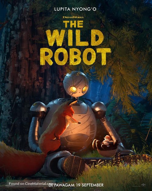 The Wild Robot - Malaysian Movie Poster