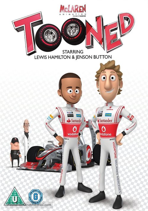 &quot;Tooned&quot; - British DVD movie cover