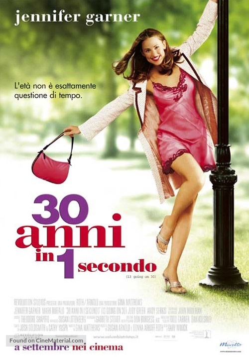 13 Going On 30 - Italian Movie Poster