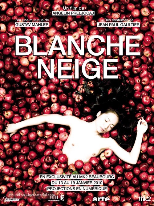 Blanche Neige - French Movie Poster