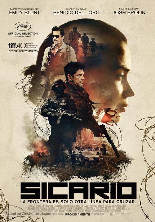 Sicario - Chilean Movie Poster