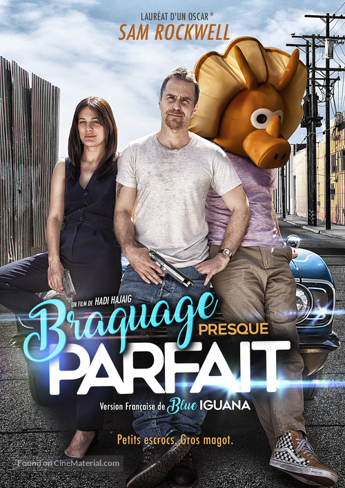 Blue Iguana - Canadian DVD movie cover