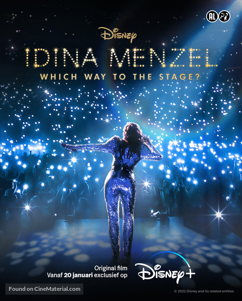 Idina Menzel: Which Way to the Stage? - Dutch Movie Poster
