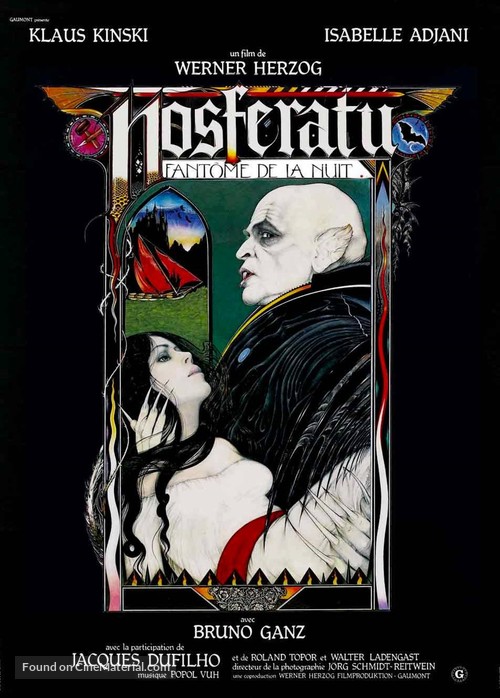 Nosferatu: Phantom der Nacht - French Movie Poster