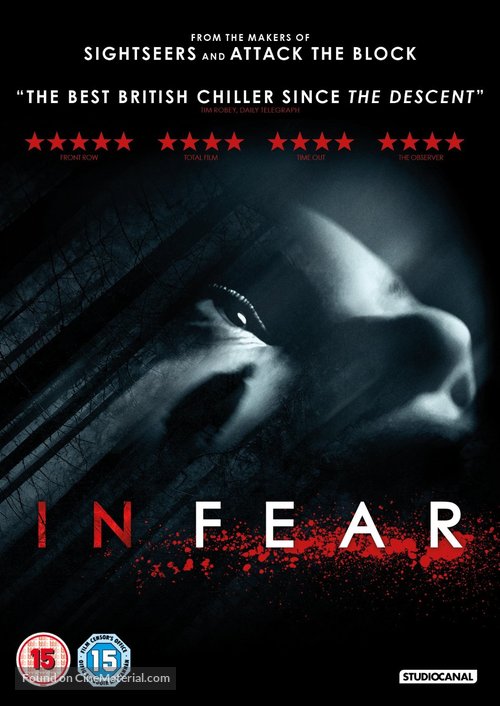 In Fear - British DVD movie cover