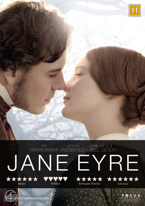 Jane Eyre - Danish DVD movie cover