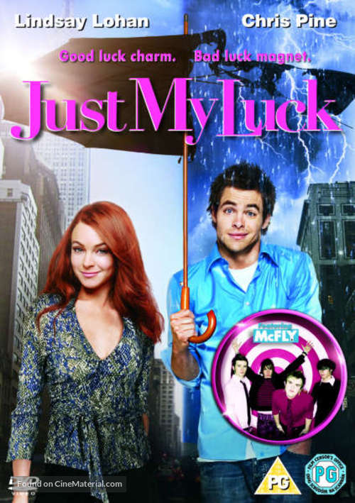 Just My Luck - British DVD movie cover