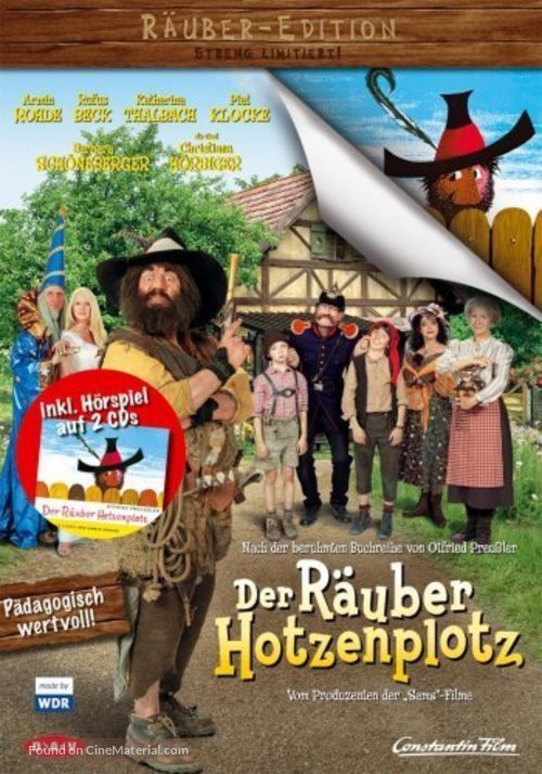 R&auml;uber Hotzenplotz - German DVD movie cover