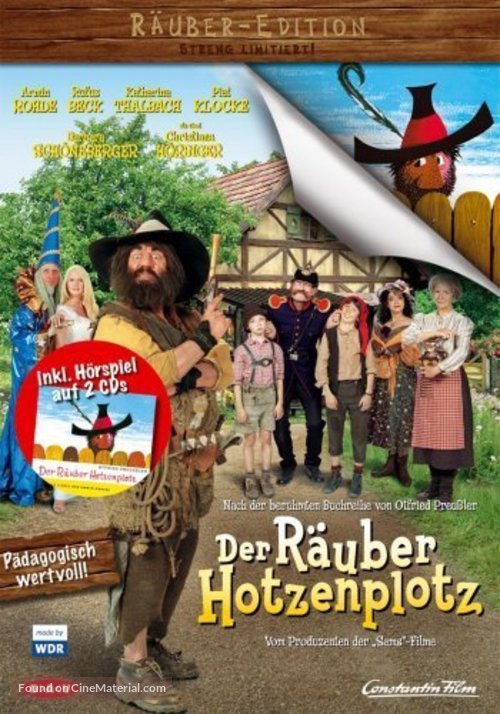 R&auml;uber Hotzenplotz - German DVD movie cover