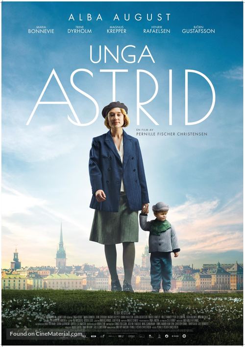 Unga Astrid - Swedish Movie Poster