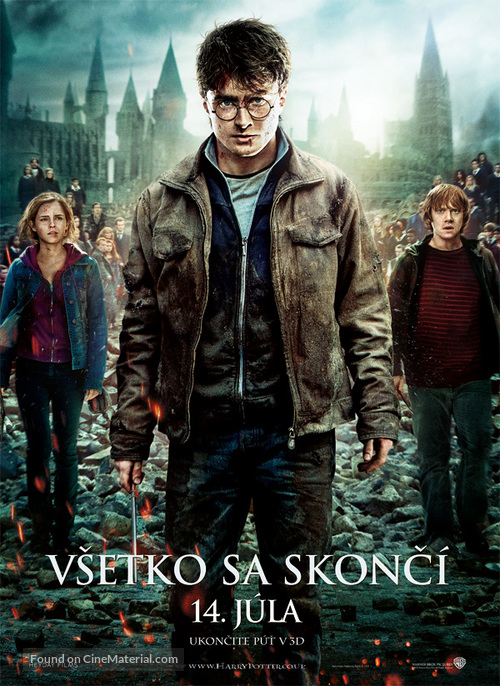 Harry Potter and the Deathly Hallows - Part 2 - Slovak Movie Poster