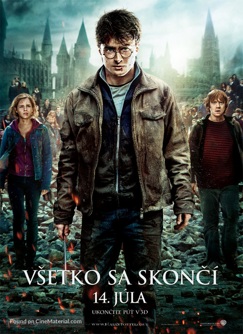 Harry Potter and the Deathly Hallows: Part II - Slovak Movie Poster