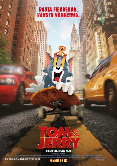 Tom and Jerry - Swedish Movie Poster