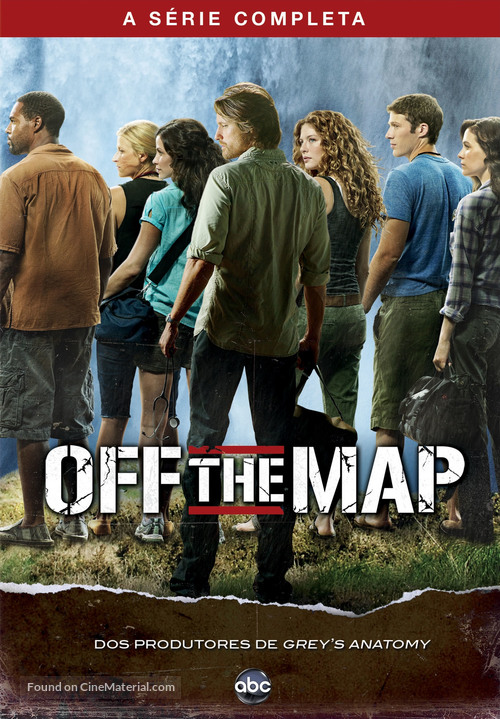 &quot;Off the Map&quot; - Brazilian DVD movie cover