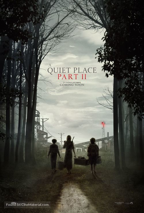 A Quiet Place: Part II - British Teaser movie poster