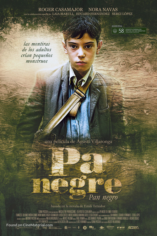 Pa negre - Spanish Movie Poster
