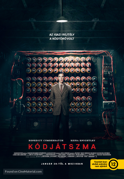 The Imitation Game - Hungarian Movie Poster