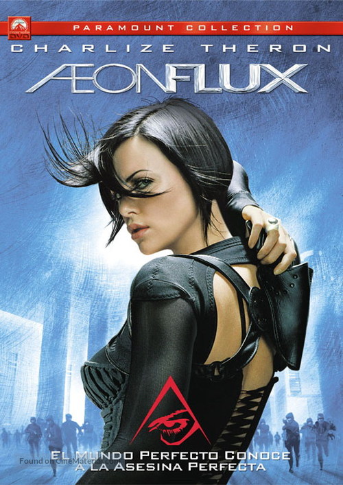 &AElig;on Flux - Argentinian DVD movie cover