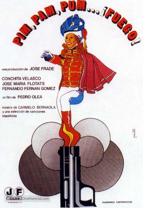 Pim, pam, pum... &iexcl;fuego! - Spanish Movie Poster