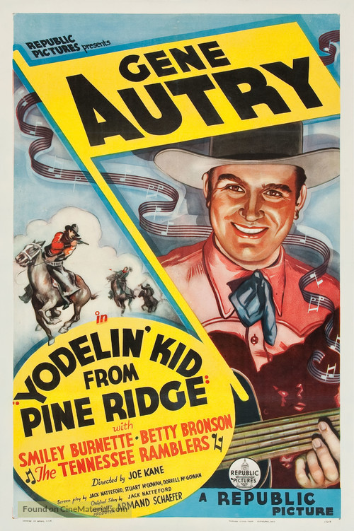 Yodelin&#039; Kid from Pine Ridge - Movie Poster