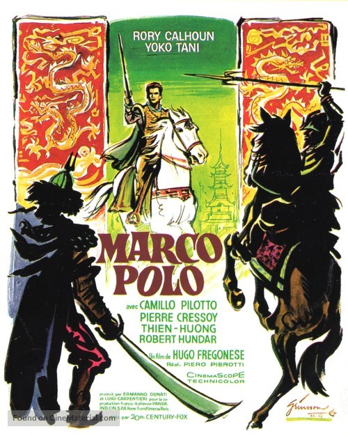 Marco Polo - French Movie Poster