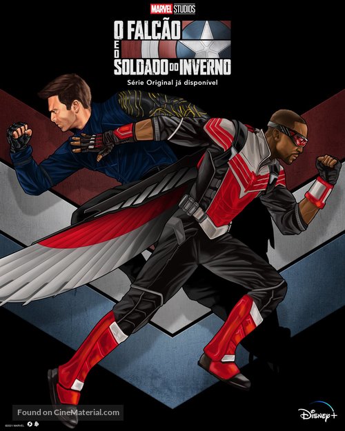 &quot;The Falcon and the Winter Soldier&quot; - Portuguese Movie Poster