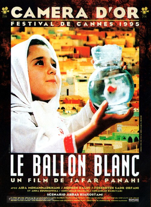 Badkonake sefid - French Movie Poster