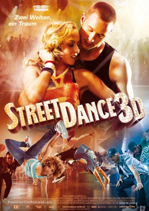 StreetDance 3D - German Movie Poster