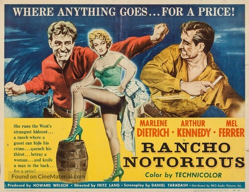 Rancho Notorious - Movie Poster