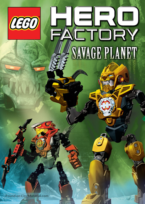 LEGO Hero Factory: Savage Planet - DVD movie cover