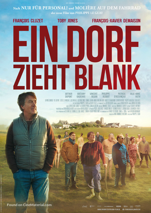 Normandie nue - German Movie Poster