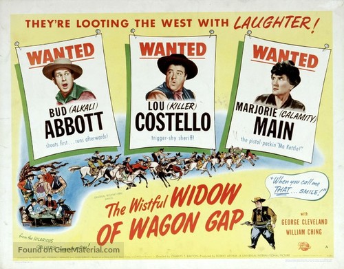 The Wistful Widow of Wagon Gap - Movie Poster