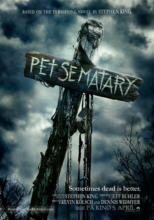 Pet Sematary - Norwegian Movie Poster