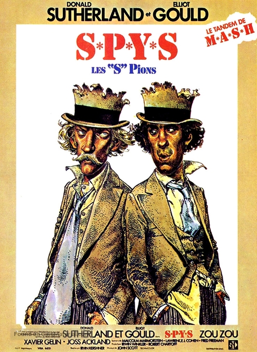 S*P*Y*S - French Movie Poster