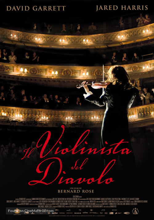 The Devil&#039;s Violinist - Italian Movie Poster