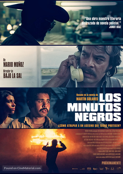 Los minutos negros - Mexican Movie Poster